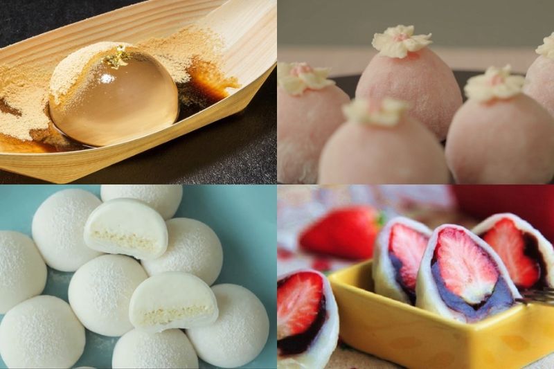 bánh mochi nhật bản