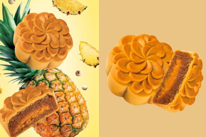 bánh trung thu dứa dẻo