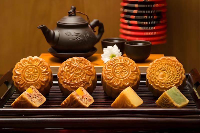 chia nhỏ khẩu phần sẽ kiểm soát lượng calo bánh trung thu tốt hơn