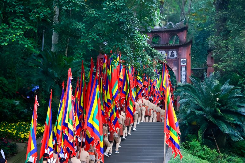 Lễ dâng hương tưởng niệm các Vua Hùng