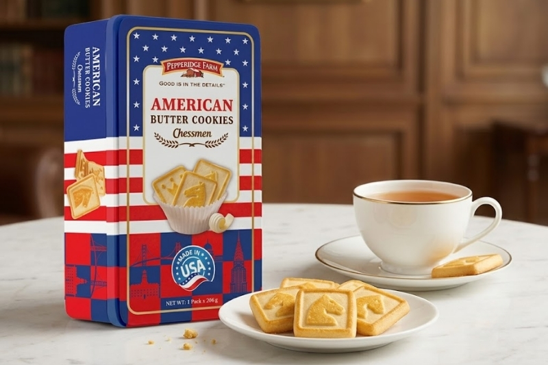 Bánh Quy Bơ Pepperidge Farm Chessmen American
