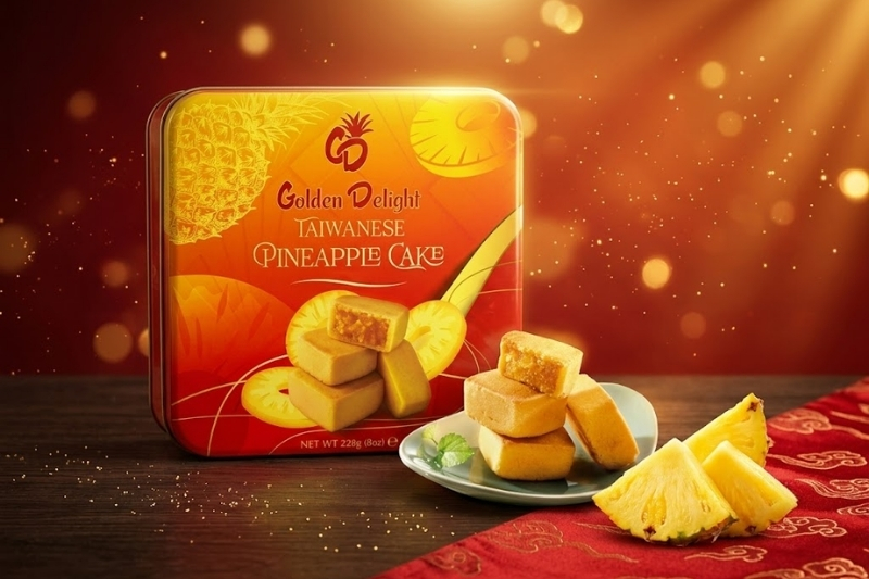 Bánh Dứa Đài Loan Golden Delight