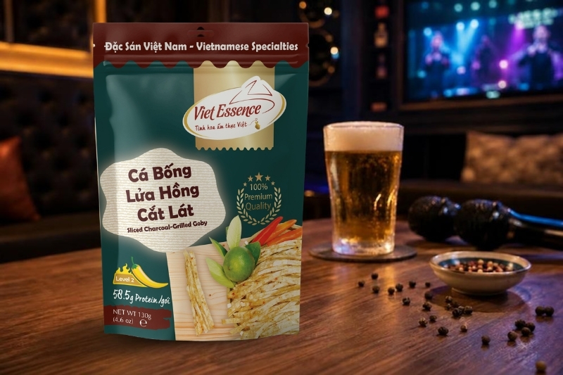 Cá Bống Lửa Hồng Cắt Lát - đồ ăn vặt quán karaoke