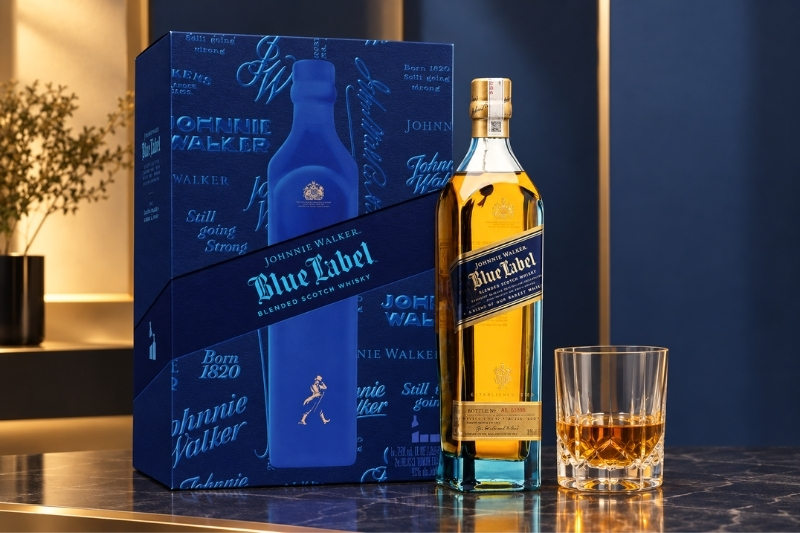 Rượu Johnnie Walker Blue Label quà Tết
