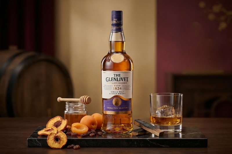 Rượu Glenlivet Captain's Reserve quà Tết