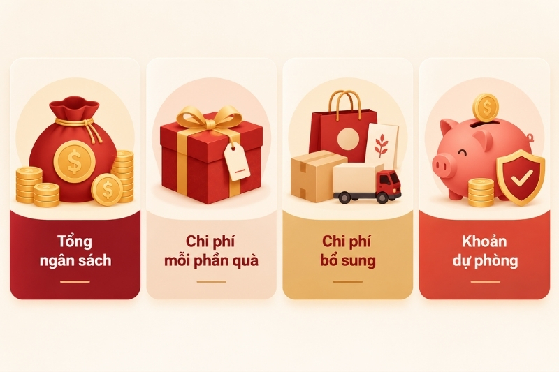 Checklist chuẩn bị quà Tết doanh nghiệp