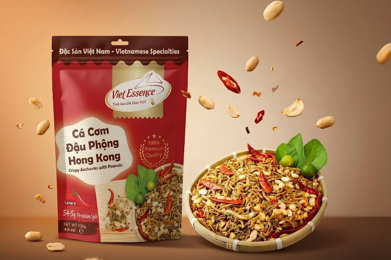 Khô cá cơm đậu phộng Hong Kong