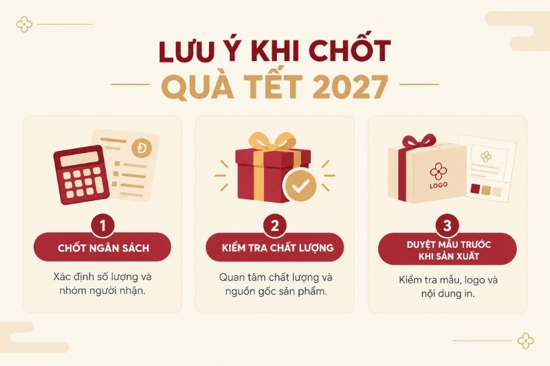 Những lưu ý chốt quà Tết 2027 HR không nên bỏ qua