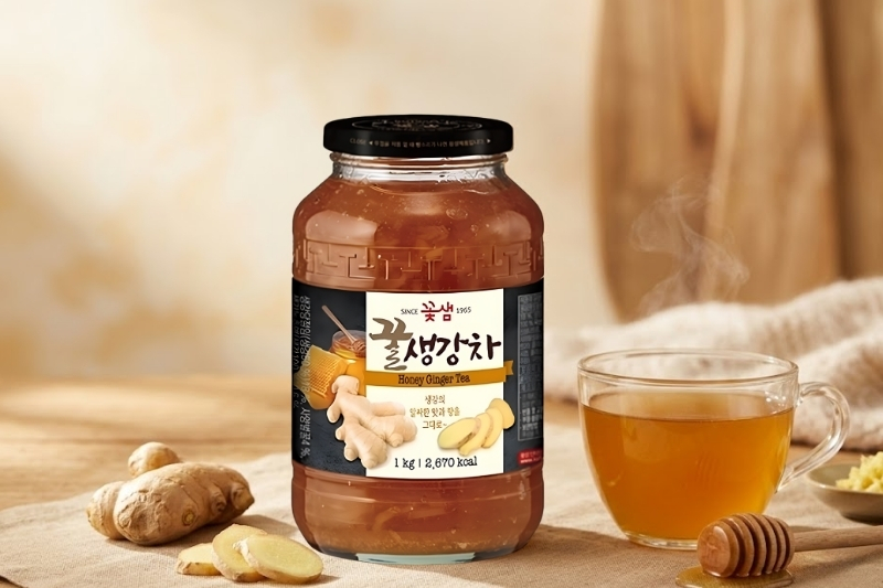 Quà Tết dinh dưỡng mật ong gừng PureHealthy