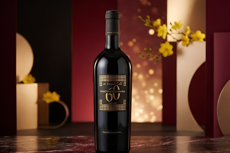 Rượu vang 60 Sessantanni Limited Edition 24 Karat Gold
