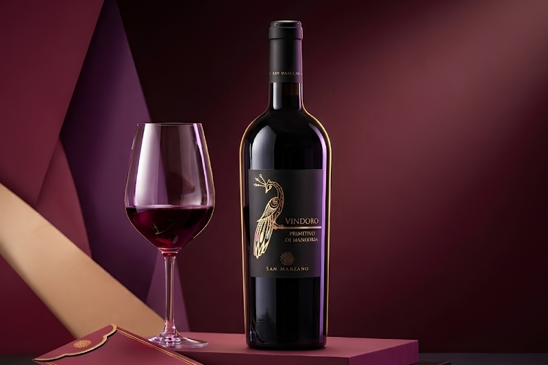 Quà Tết rượu vang đỏ Vindoro Primitivo