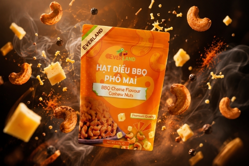 Hạt điều BBQ phô mai