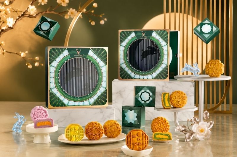 Hộp bánh Trung Thu Hoàng Kim Niên