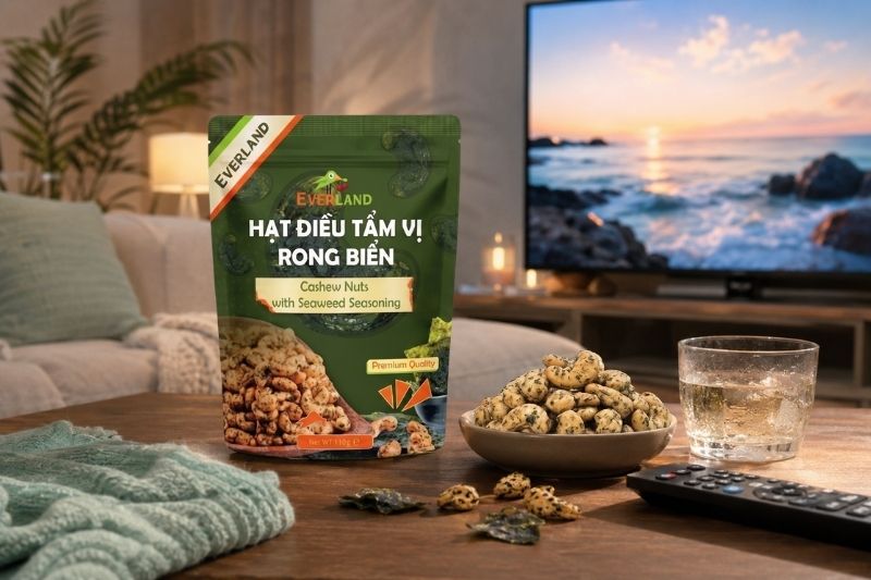 Hạt Điều Tẩm Vị Rong Biển Everland