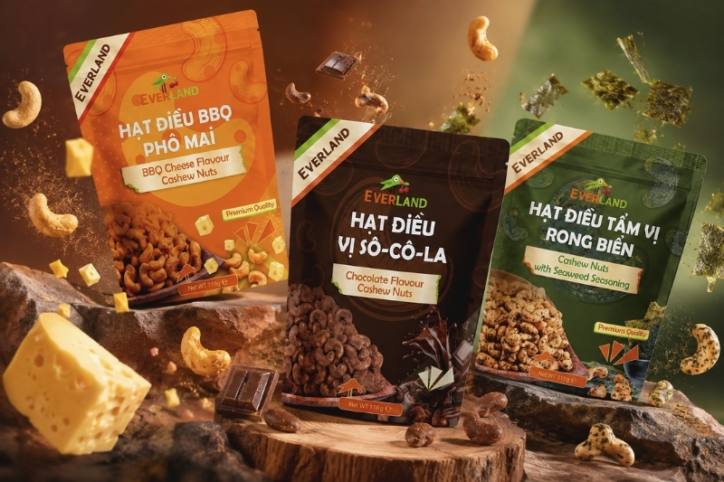 Hạt Điều BBQ Phô Mai