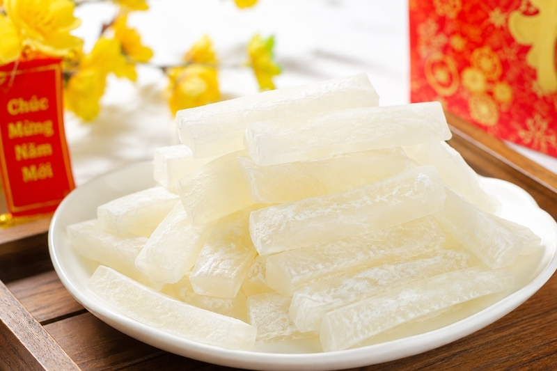 Mứt bí ngày Tết