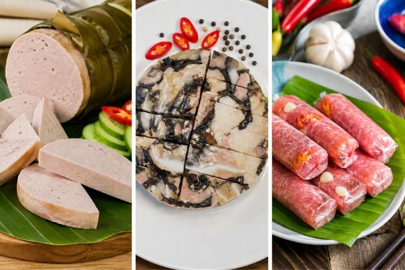 Các loại chả - món nhậu ngày Tết đãi khách