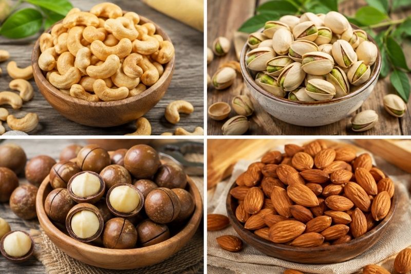 Đồ ăn vặt ngày Tết - hạt các loại