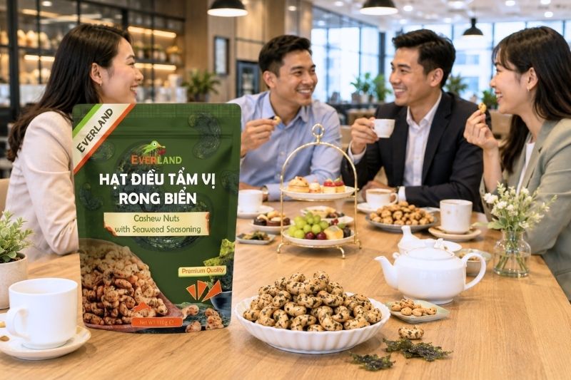 Hạt điều tẩm vị rong biển Everland