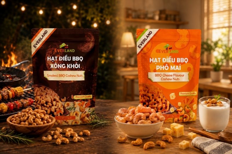 Hạt điều vị BBQ Everland