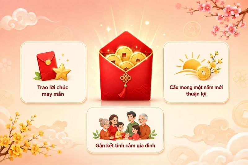 Ý nghĩa lì xì ngày Tết