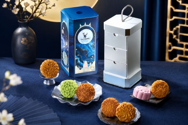 Hộp bánh Trung Thu Bách Nguyệt Đăng SET 25