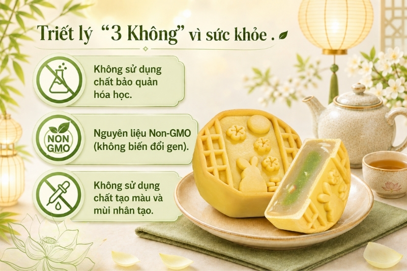 Bánh Trung Thu chay ngon Tai Thong