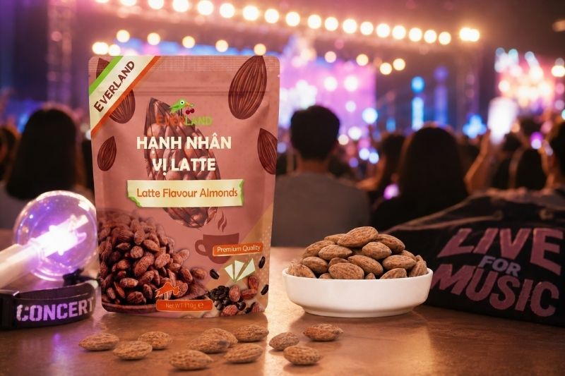 Hạnh nhân vị latte Tai Thong