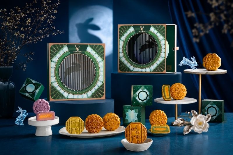 Hộp bánh Trung Thu Hoàng Kim Niên SET 20