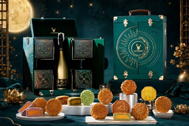 Hộp bánh trung thu cao cấp Lục Bảo Tráp Tai Thong
