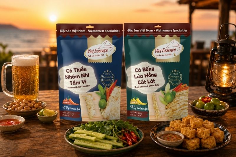 Khô cá ăn liền đặc sản Viet Essence