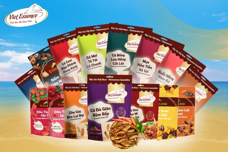 snack hai san an lien Viet Essence