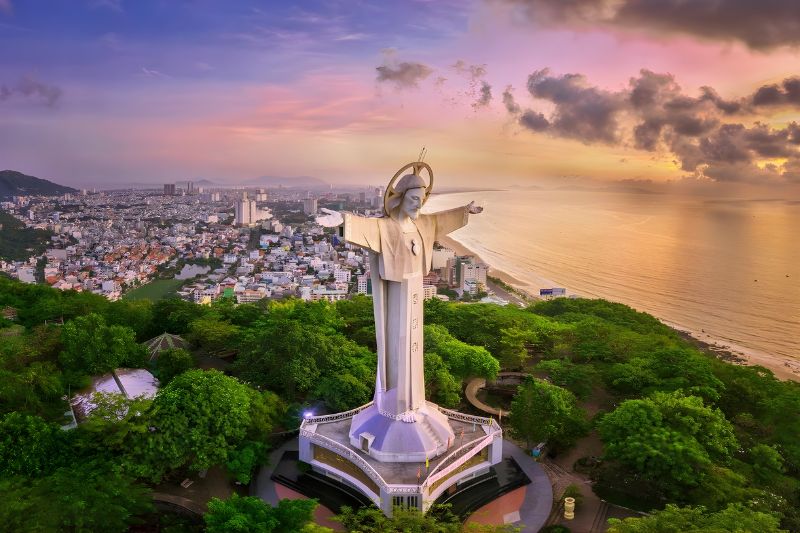 Tượng chúa Kito - điểm nhận diện độc đáo của thành phố Vũng Tàu