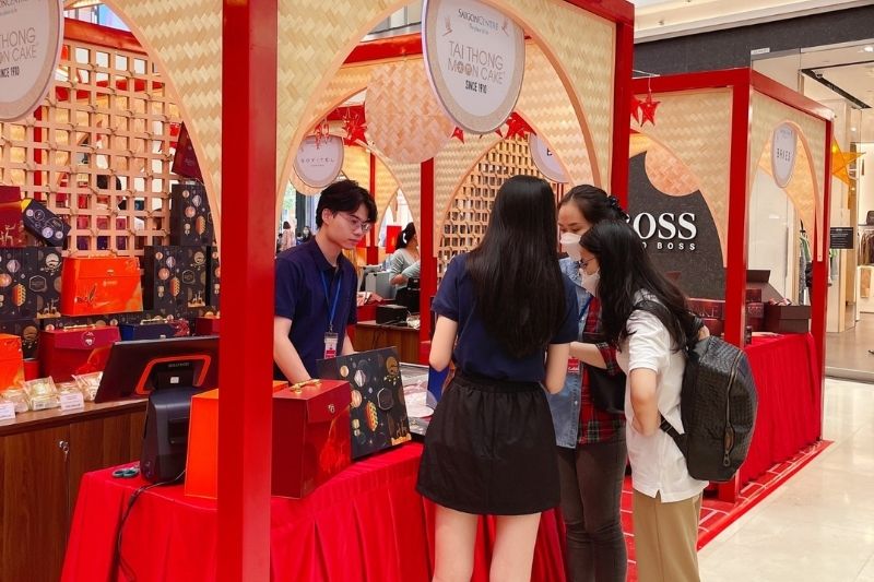 Vị trí của quầy bánh trung thu Tai Thong