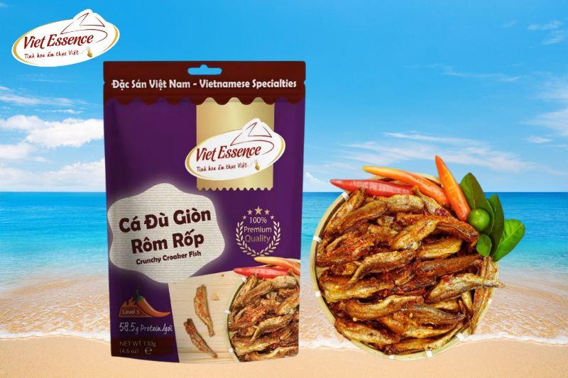 Cá Đù Giòn Rôm Rốp Viet Essence - Món đặc sản dân dã đến "bim bim" dành cho người sành ăn