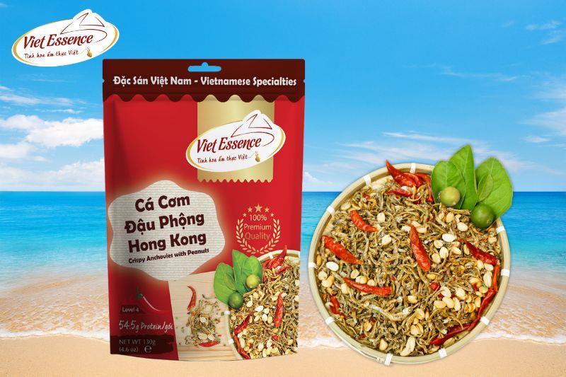 Cá Cơm Đậu Phộng Hong Kong - Đặc sản giòn cay vui miệng, gợi nhớ vị quê nhà giữa phố thị