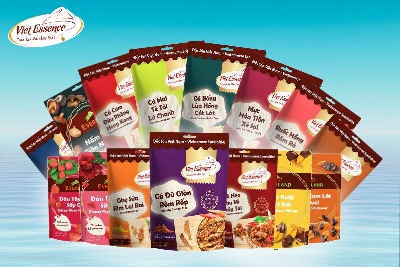 Tại sao gọi Viet Essence là món ăn vặt hải sản ngon, dễ bảo quản, tiện mang đi xa?