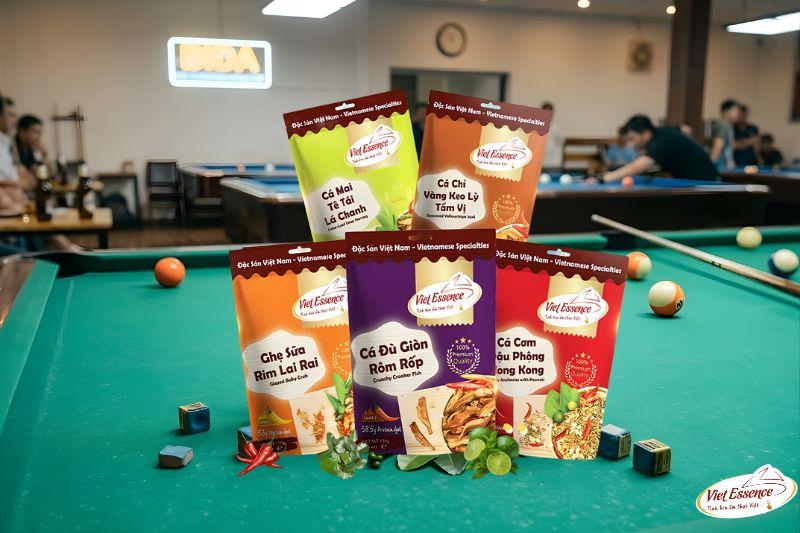 Giải pháp giúp quán Bida tăng doanh thu hiệu quả từ Đặc sản ăn liền Viet Essence