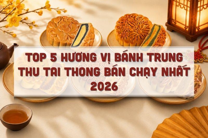 Top 5 Hương Vị Bánh Trung Thu Tai Thong Bán Chạy Nhất 2026