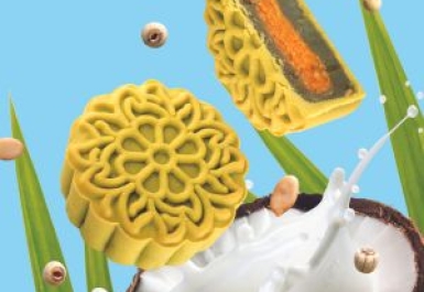 Bánh Trung thu Tai Thong: Trải nghiệm “tan chảy” với hương vị dừa cendol béo ngậy